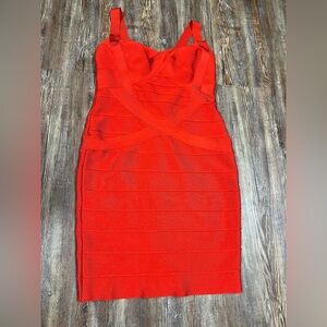 Y2k red iconic bodycon dress